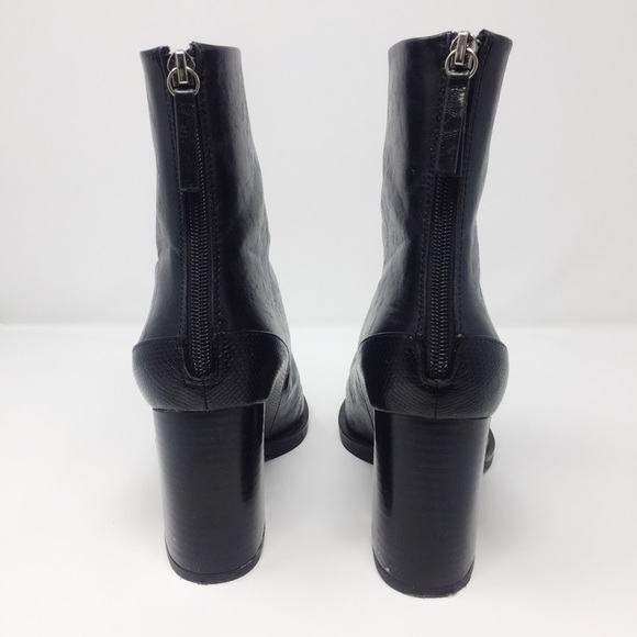 ZARA Ankle Boots with Back Zip 10 - Picture 4 of 9
